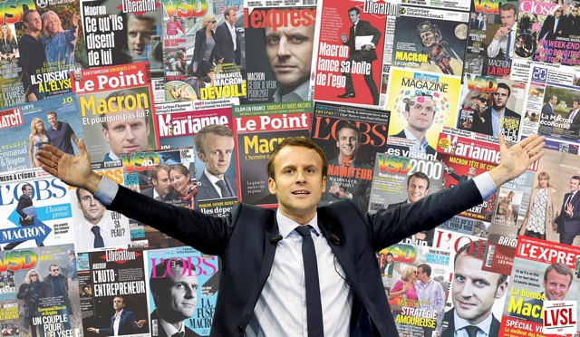 Presse Main stream - Macron