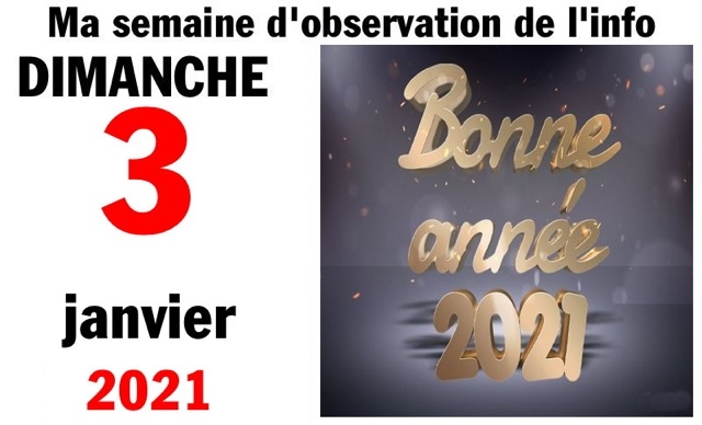 Semaine 3 janvier 2021 Semaine 3 janvier 2021