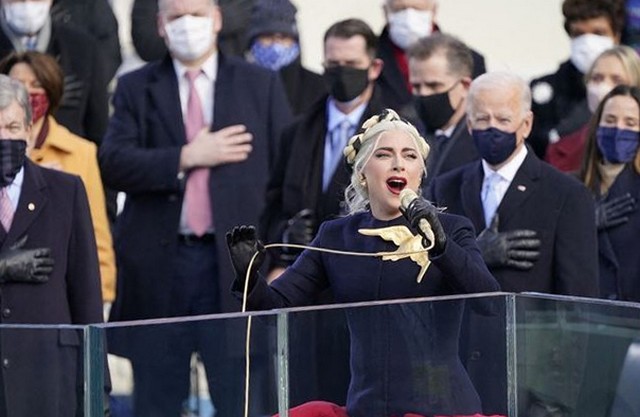 Washington - Intronisation Biden - Lady Gaga