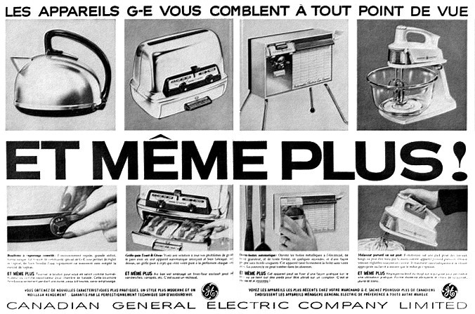 Électroménager sixties Électroménager sixties