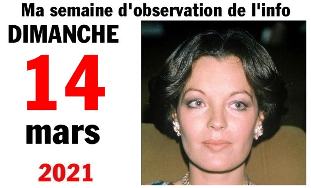 Semaine 14 mars 2021 Semaine 14 mars 2021