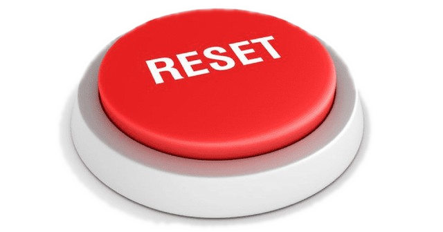 Bouton Reset détouré