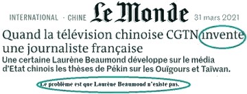 Le Monde - Laurène Beaumond - Journaliste