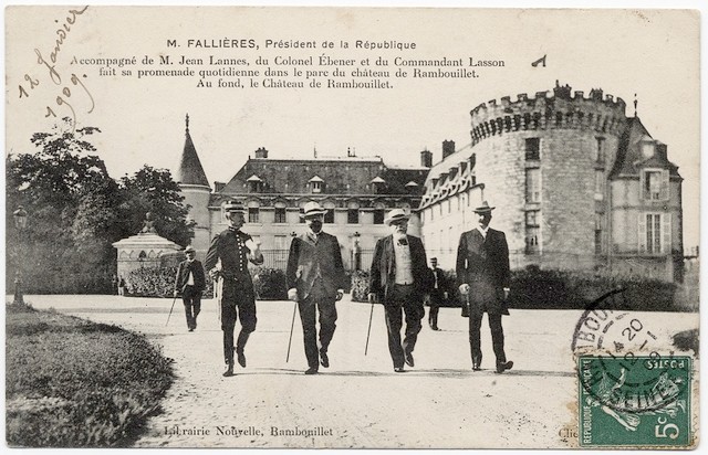 Le_président_de_la_République_à_Rambouillet_au_début_du_XXe