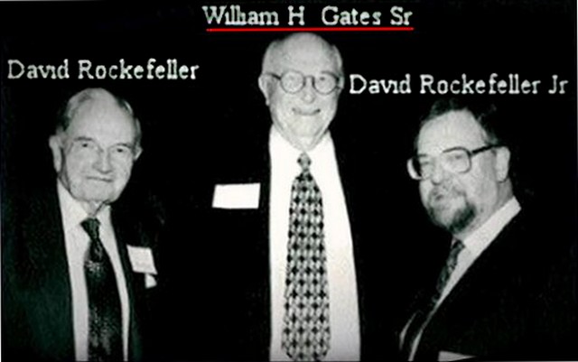 William Henry Gates II et les Rockfeller