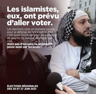 Islamistes - Affiche -Aller voter