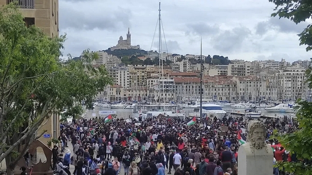 Marseille - Manifestation pro-Palestiniens - Marseille mai 2021