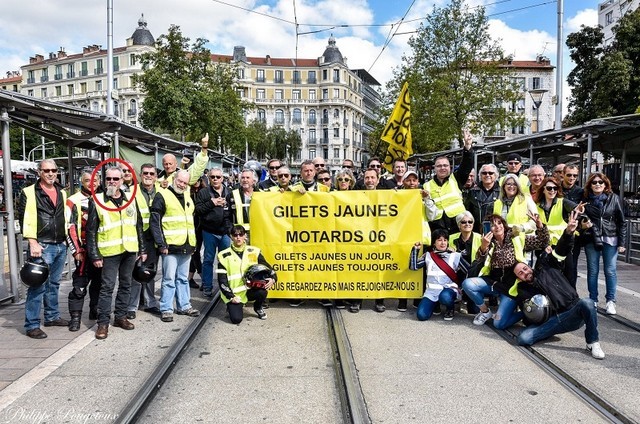 Motards 06 - Gilets Jaunes