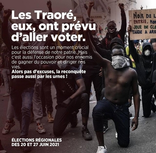 Traoré - Affiche -Aller voter