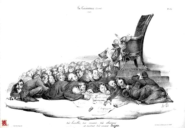 Honoré Daumier - Voraces sujets