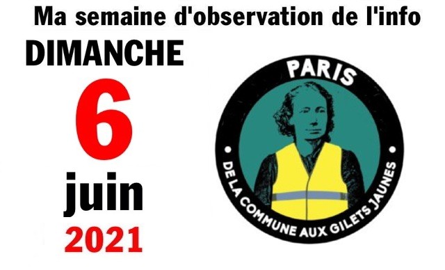 Semaine 6 juin 2021