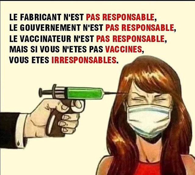 Vaccin : Personne responsable