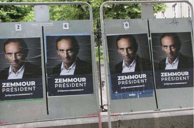 Zemmour Président - Premières affiches - Juin 2021