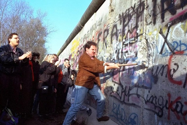 Chute Mur Berlin - Novembre 1989