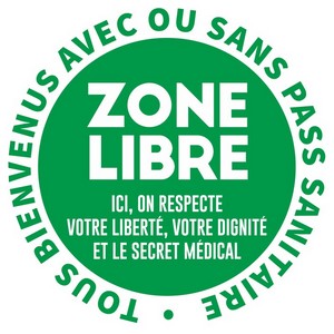 tous bienvenus avec ou sans pass sanitaire logo